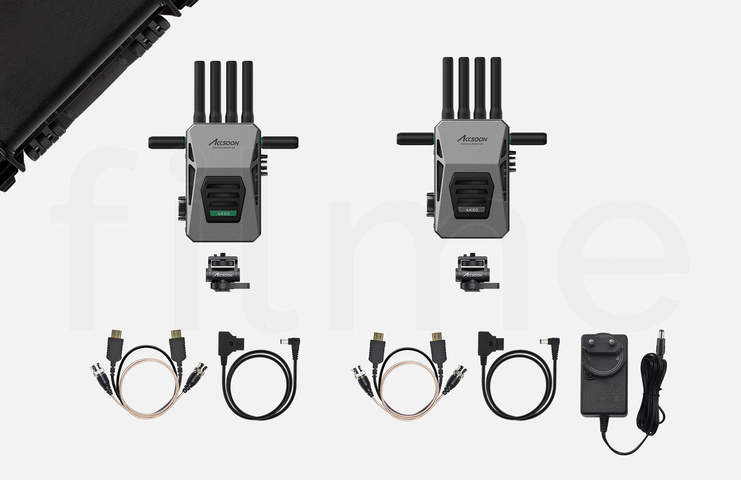 Contenu de la location Accsoon CineView Master 4K – kit émetteur et récepteur à Paris et Montreuil chez Filme