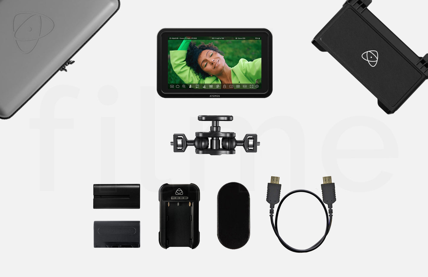Contenu de la location Atomos Shinobi II (5" HDMI) à Paris et Montreuil chez Filme