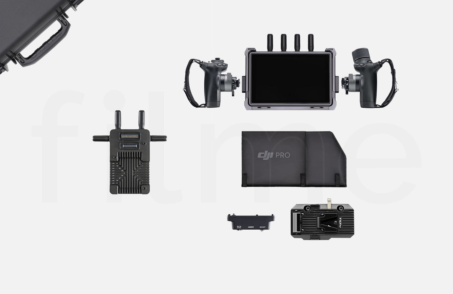 Contenu de la location DJI Transmission – bundle contrôle Ronin 4D à Paris et Montreuil chez Filme