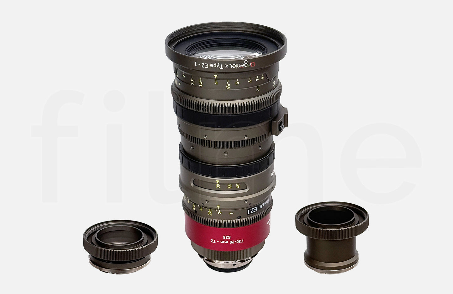 Location Angénieux EZ-1 S35 30-90mm T.2 (PL, EF, E) à Paris et Montreuil chez Filme