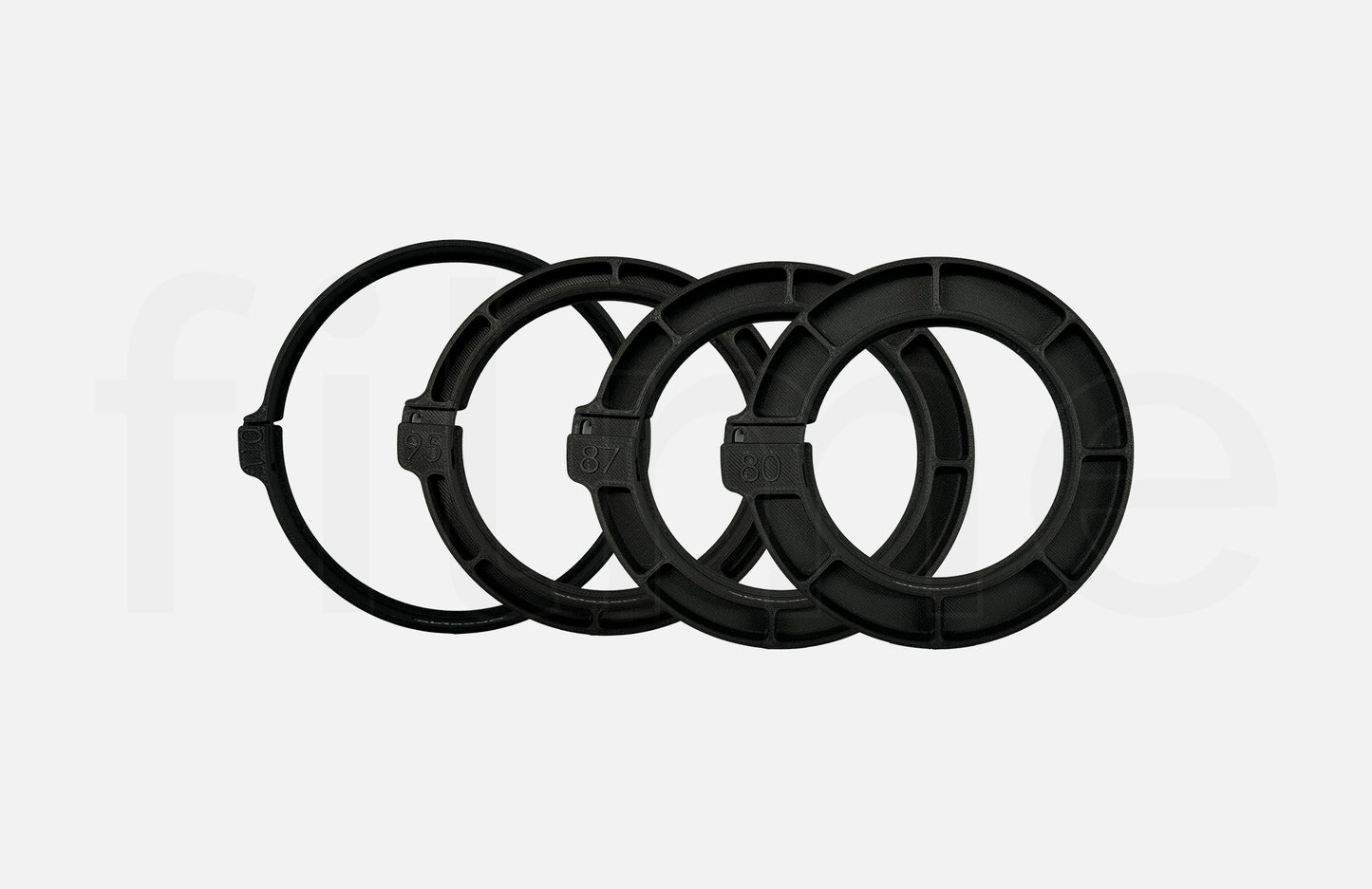 Location bagues d'adaptation 114mm Abracam (80mm, 87mm, 95mm et 110mm) à Paris chez Filme