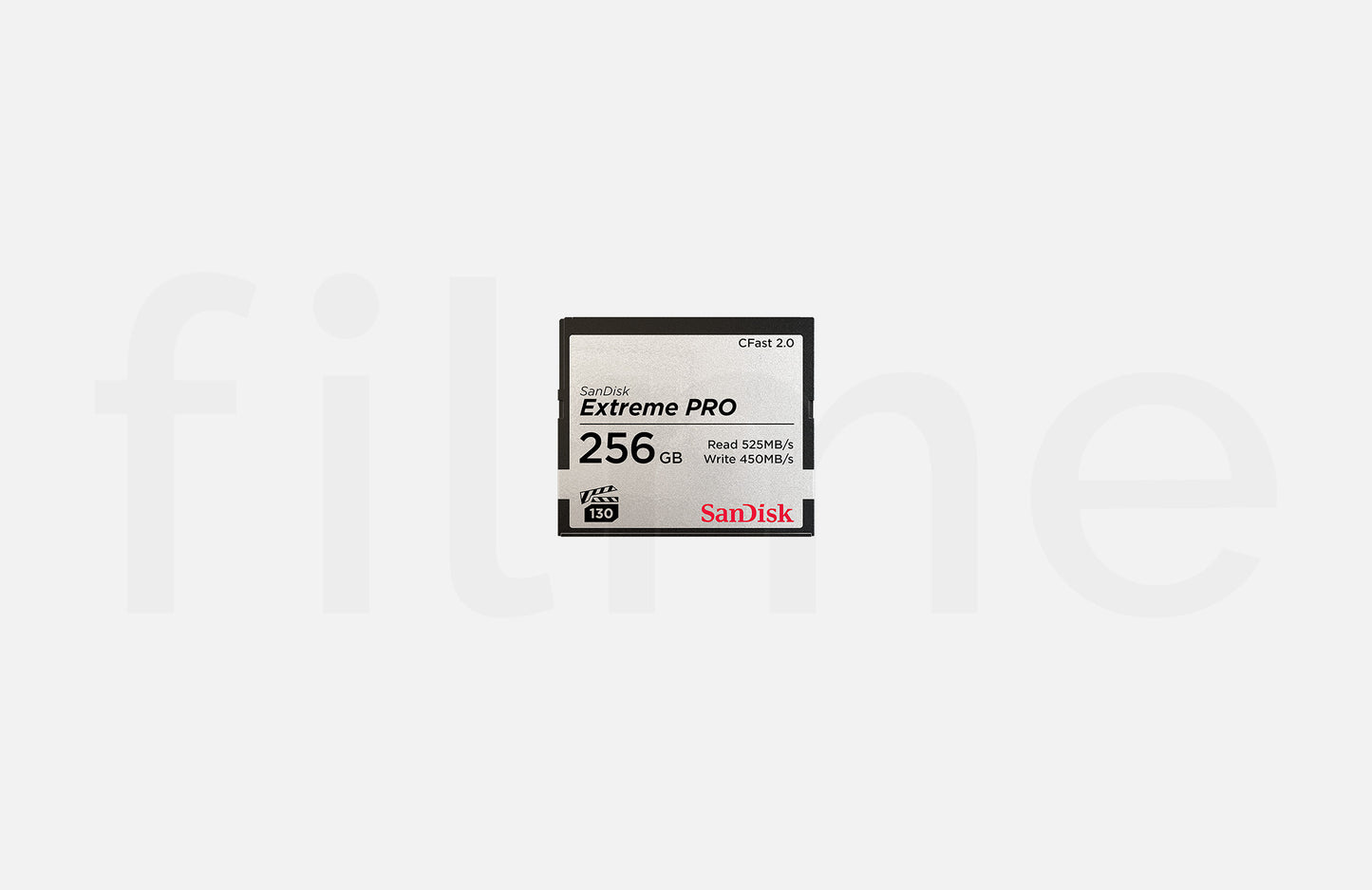 Location carte Cfast 2.0 Sandisk 256 Go à Paris chez Filme