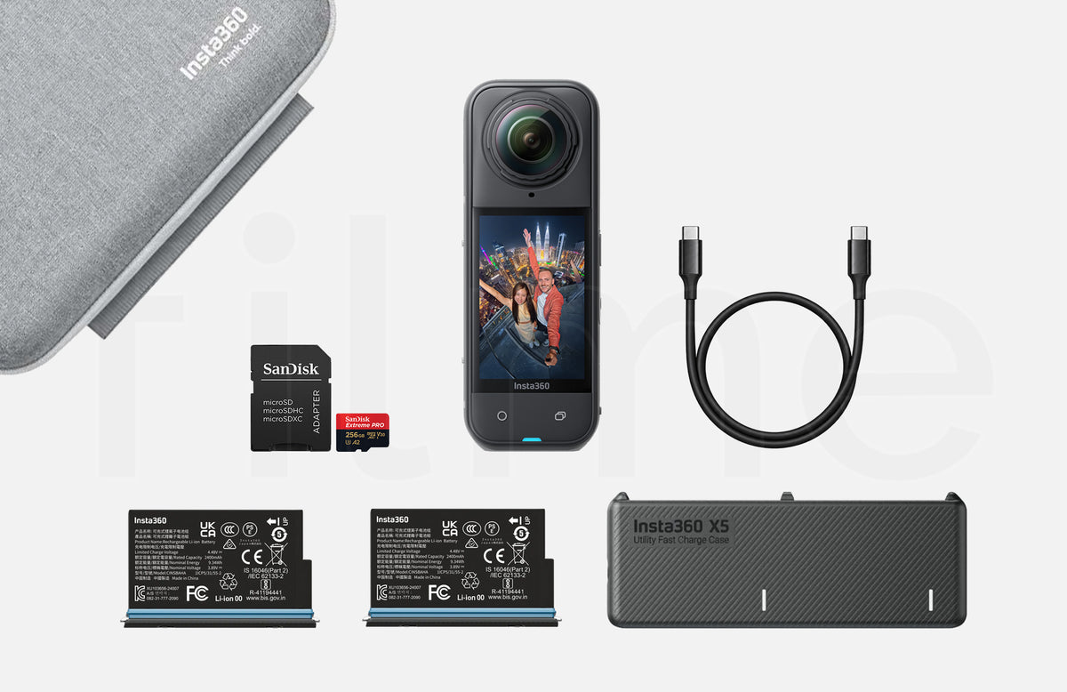 Location Insta360 X5 – pack standard à Paris et Montreuil chez Filme