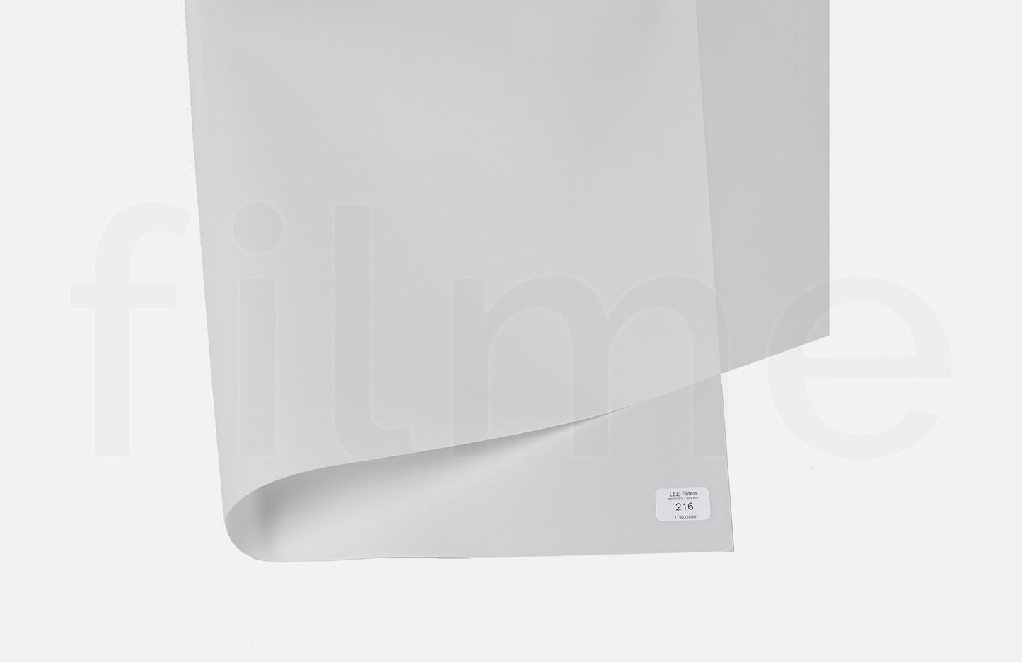 Vente Lee Filter 216 – feuille gélatine white diffusion full 122 x 122 cm