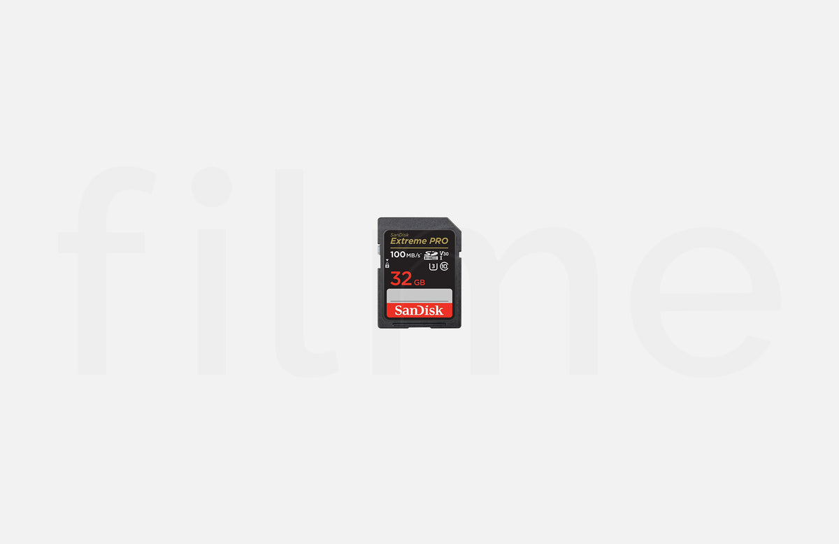 Location carte SD SanDisk Extreme PRO V30 32 Go à Paris chez Filme