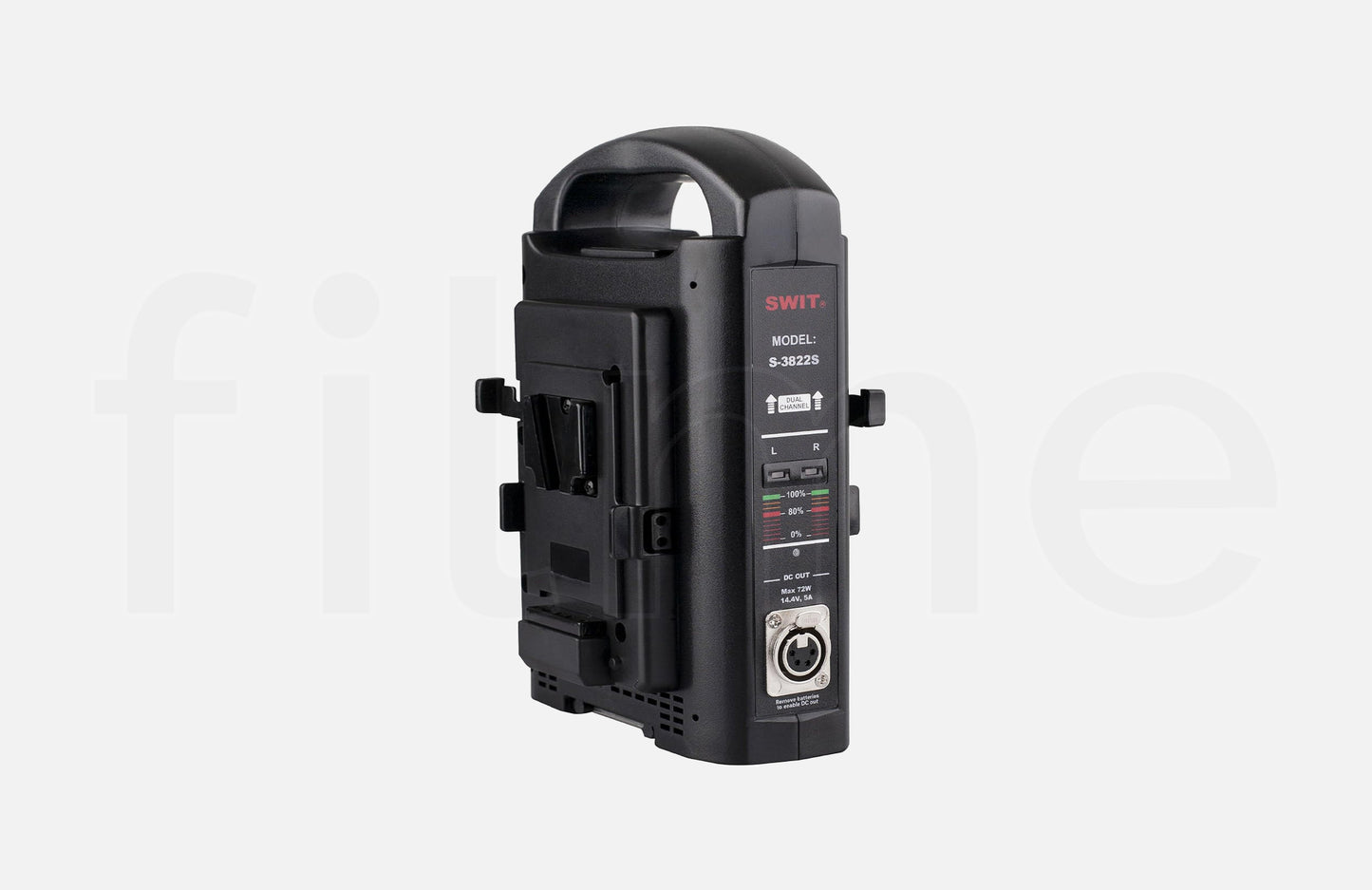 Location chargeur V-Mount 2 voies Swit S-3822S à Paris chez Filme