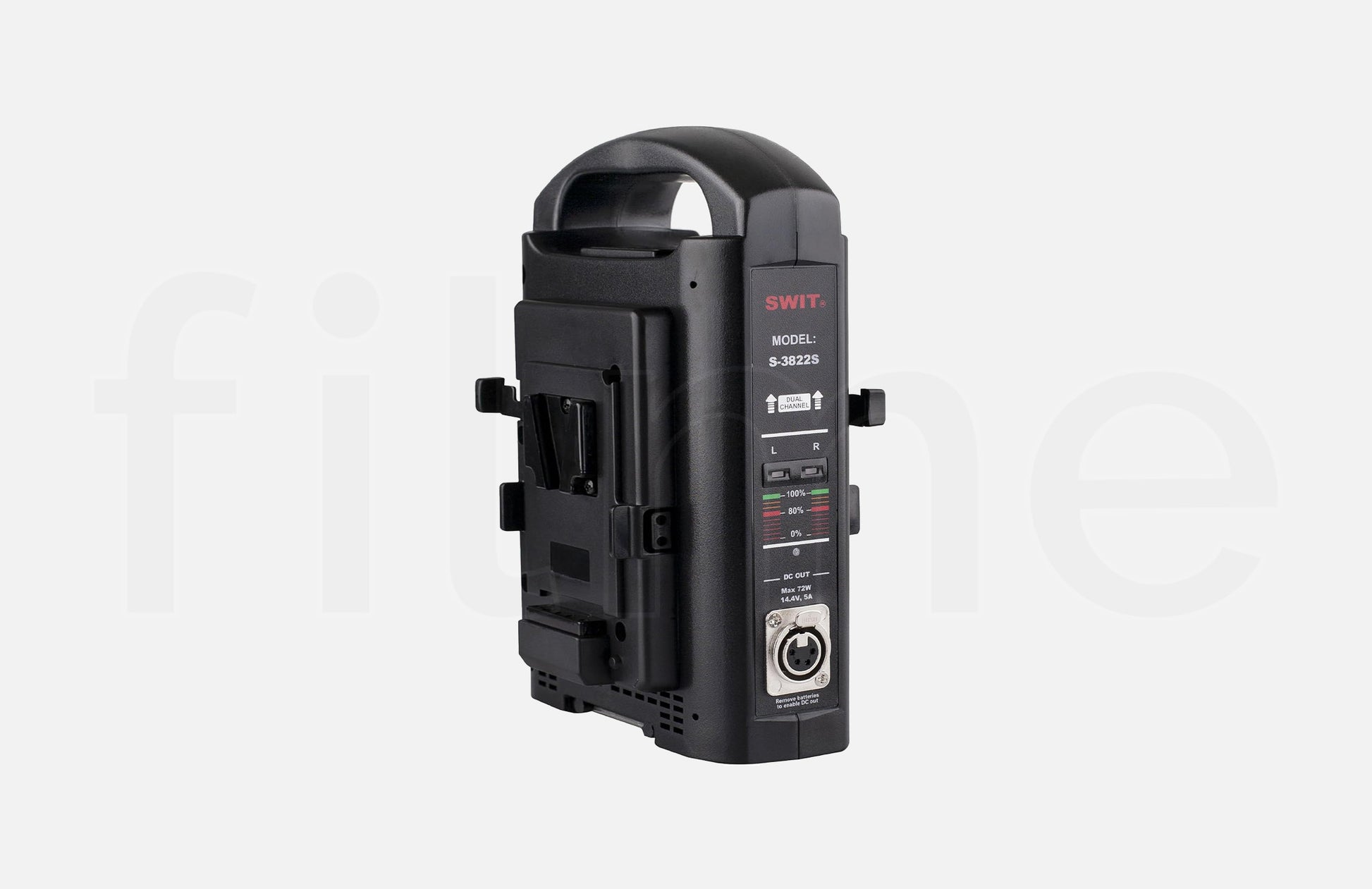 Location chargeur V-Mount 2 voies Swit S-3822S à Paris chez Filme