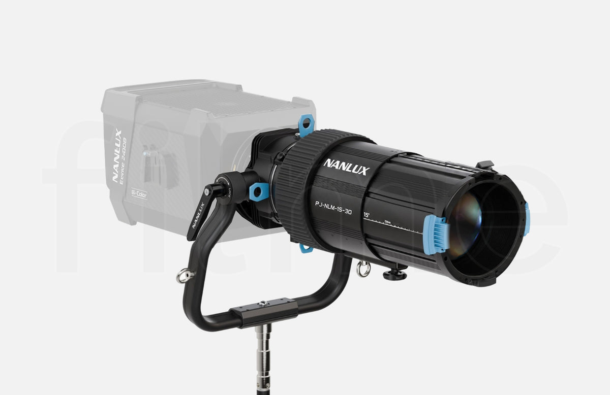Location optique zoom 15°-30° Nanlux pour Evoke à Paris chez Filme