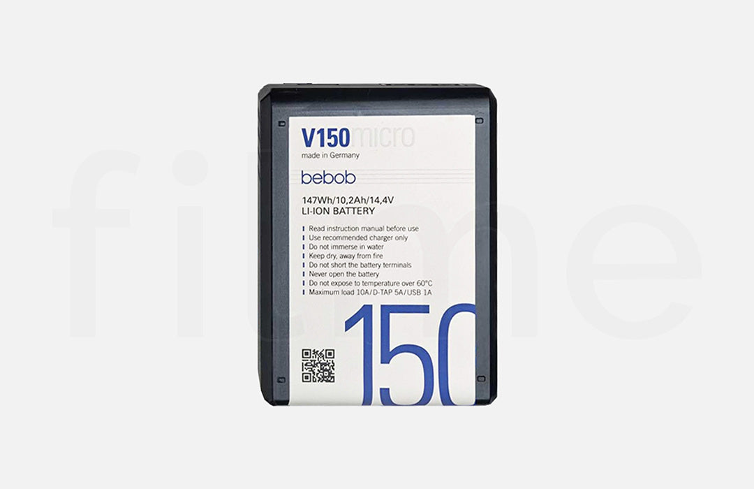 Location Batterie V-Mount Bebob V150 Micro 147Wh à Paris et Montreuil chez Filme