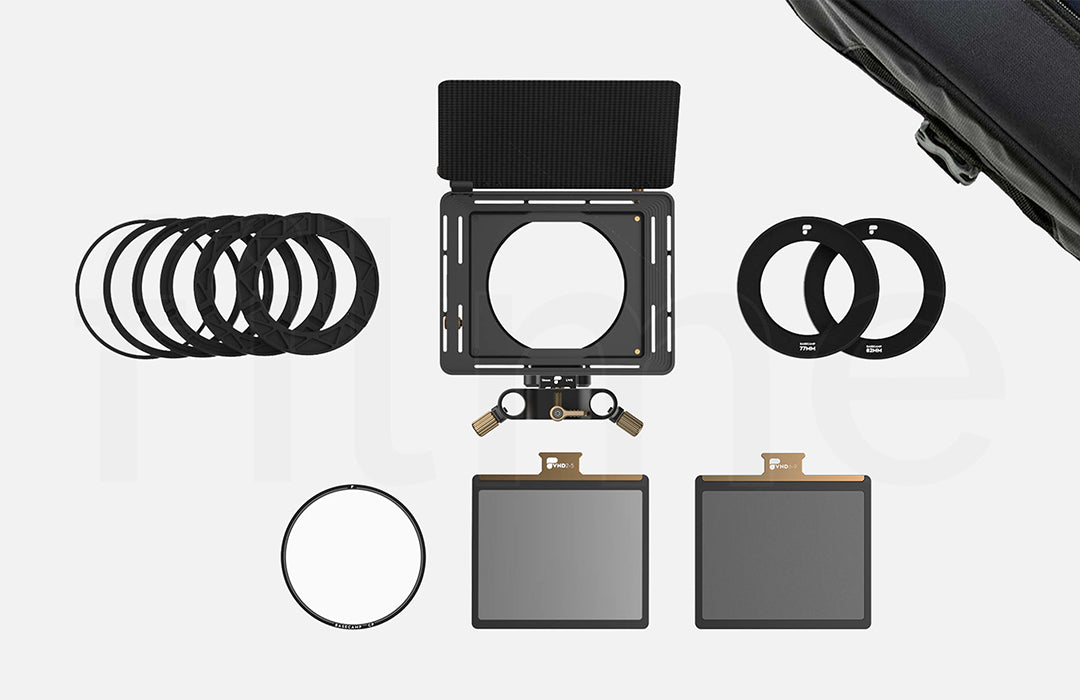Location Matte Box PolarPro Basecamp + filtres 2-9 stops (114mm) à Paris et Montreuil chez Filme