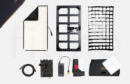 Accessoires inclus avec la location Aladdin MOSAIC MINI 1x2 RGB à Paris chez Filme