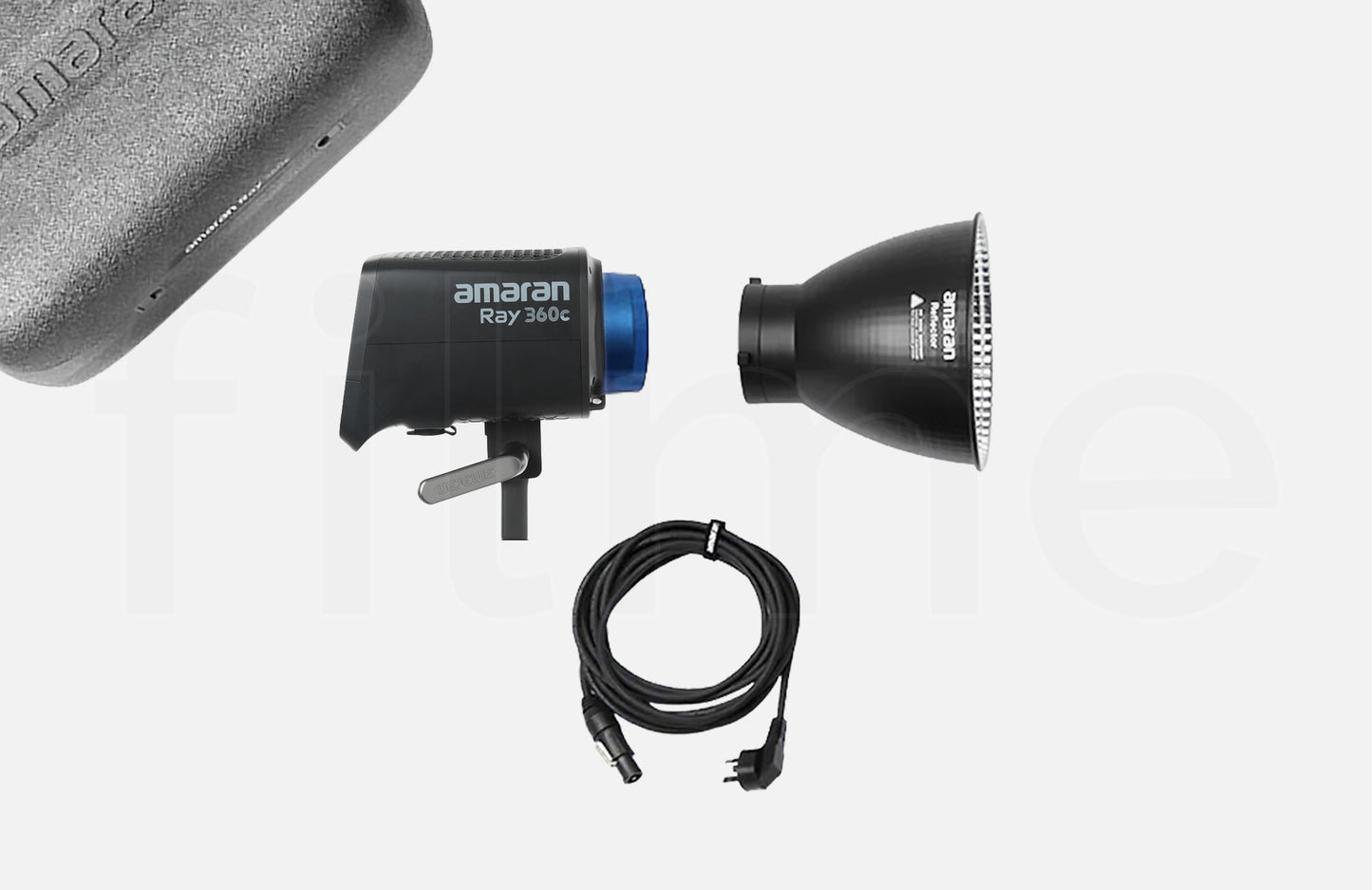 Accessoires inclus avec la location Amaran Ray 360C à Paris chez Filme