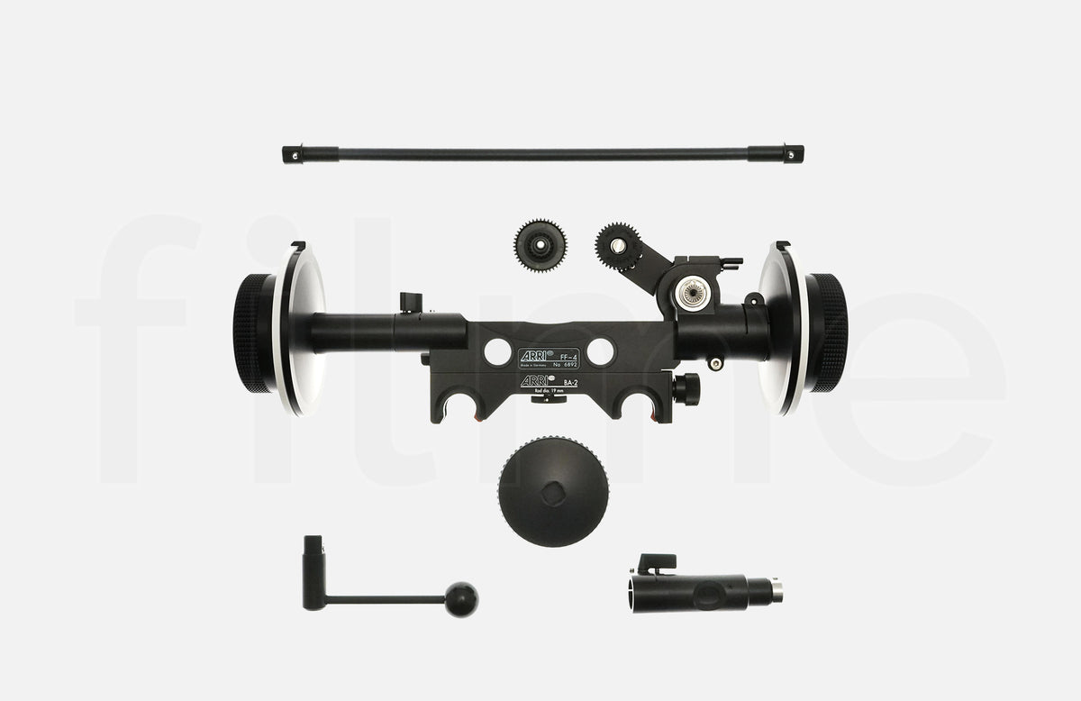 Accessoires inclus avec la location follow focus ARRI FF-4 à Paris chez Filme