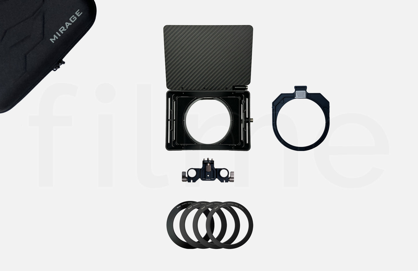 Accessoires inclus avec la location Matte Box Tilta Mirage 95mm à Paris chez Filme