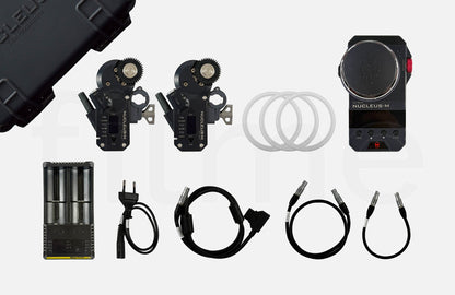 Accessoires inclus avec la location Tilta Nucleus-M partial kit IV – follow focus sans fil à Paris chez Filme