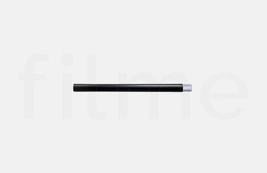 Barre aluminium 1 m noir diamètre 50 mm