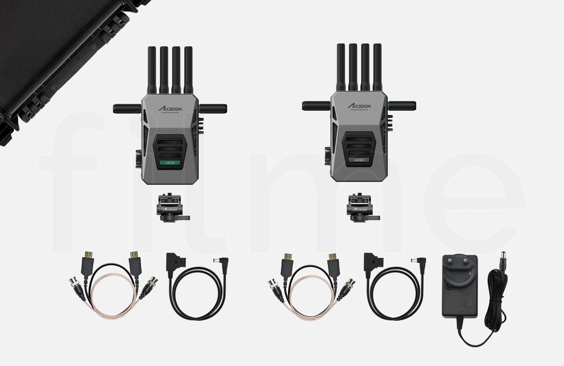 Contenu de la location Accsoon CineView Master 4K – kit émetteur et récepteur à Paris et Montreuil chez Filme