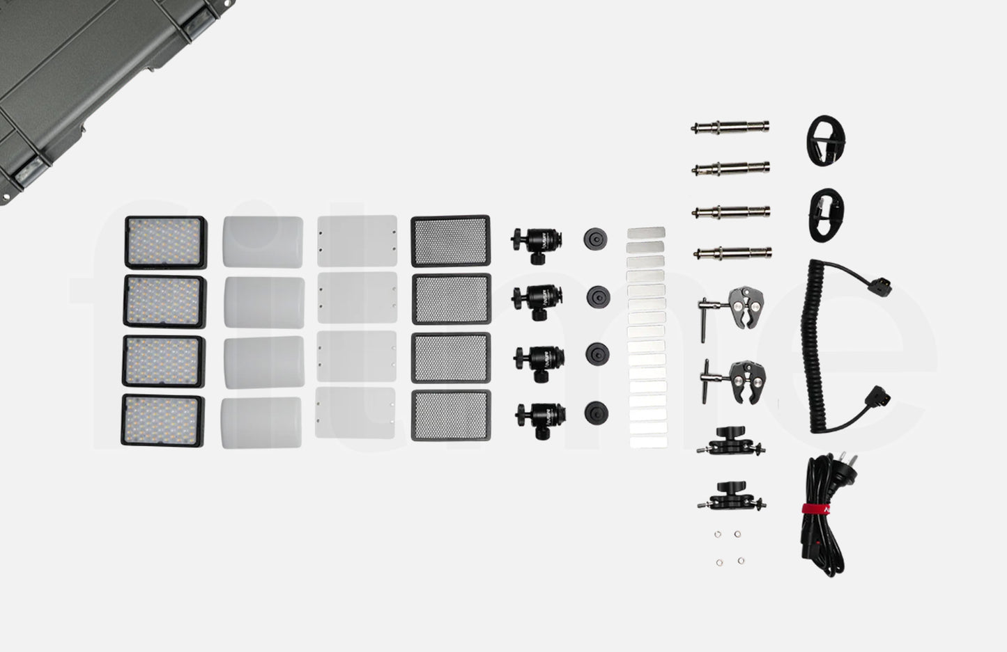 Contenu de la location Aputure MC Pro – kit de 4 à Paris et Montreuil chez Filme