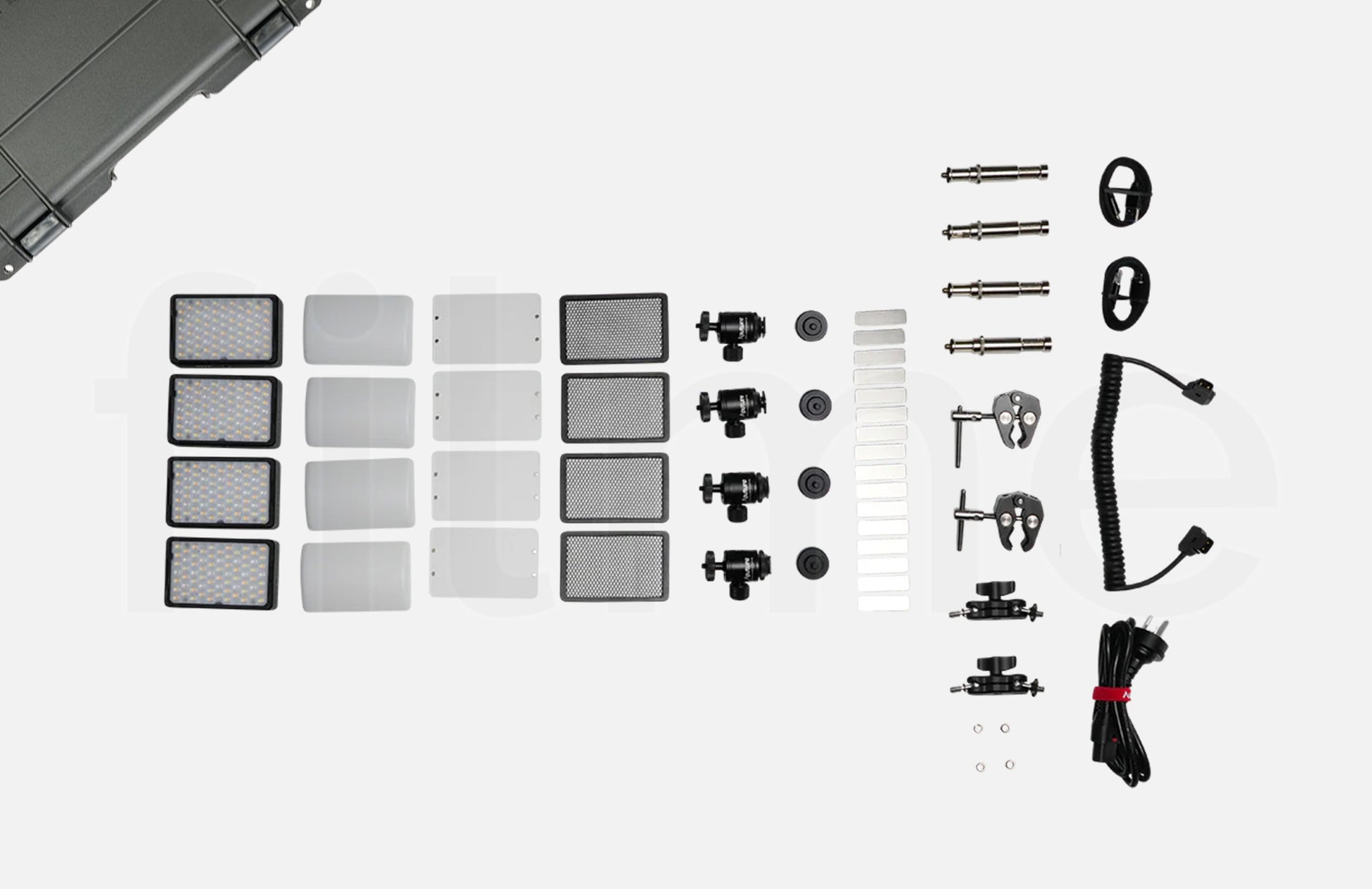 Contenu de la location Aputure MC Pro – kit de 4 à Paris et Montreuil chez Filme