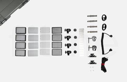 Contenu de la location Aputure MC Pro – kit de 4 à Paris et Montreuil chez Filme