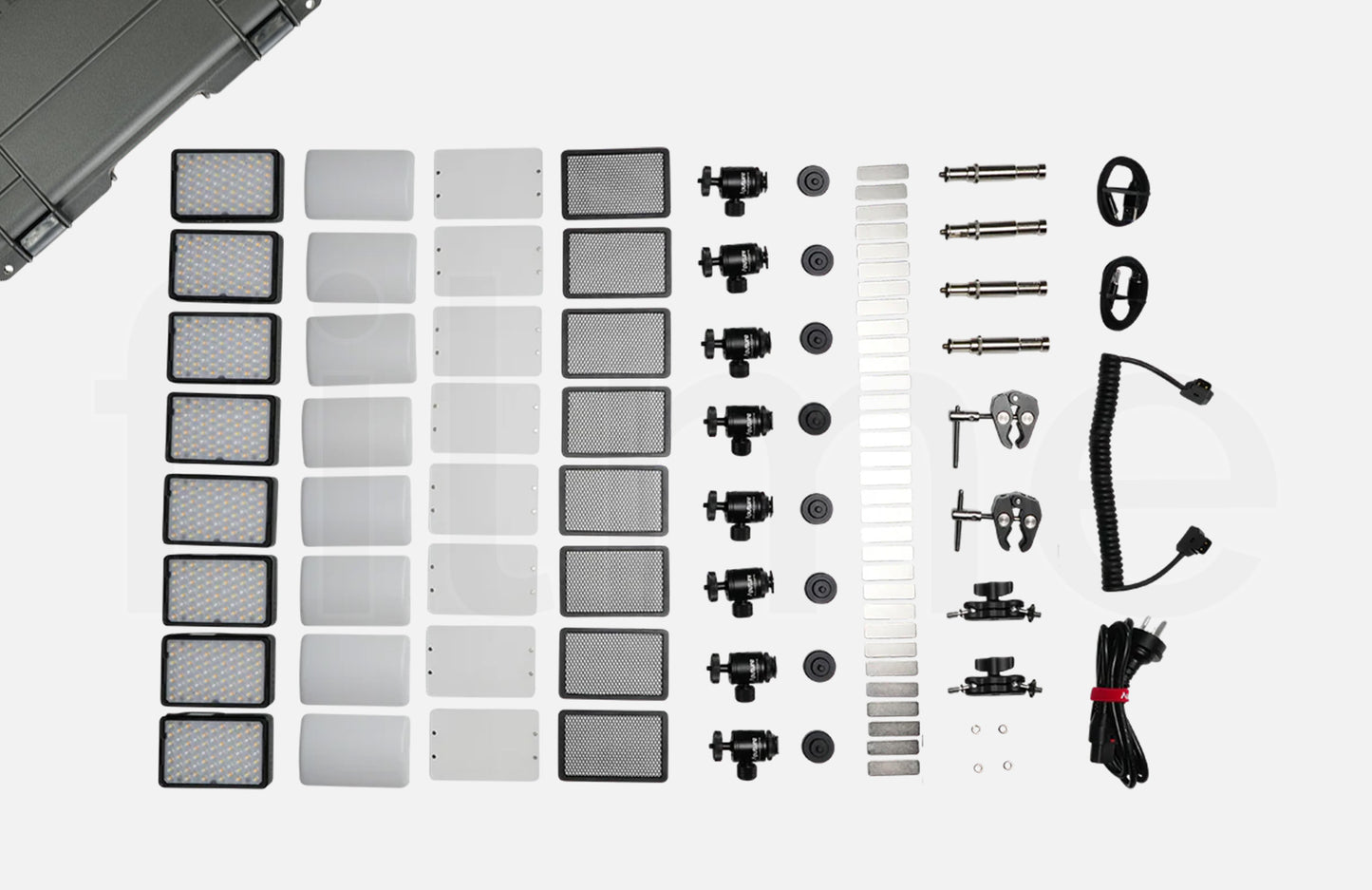 Contenu de la location Aputure MC Pro – kit de 8 à Paris et Montreuil chez Filme