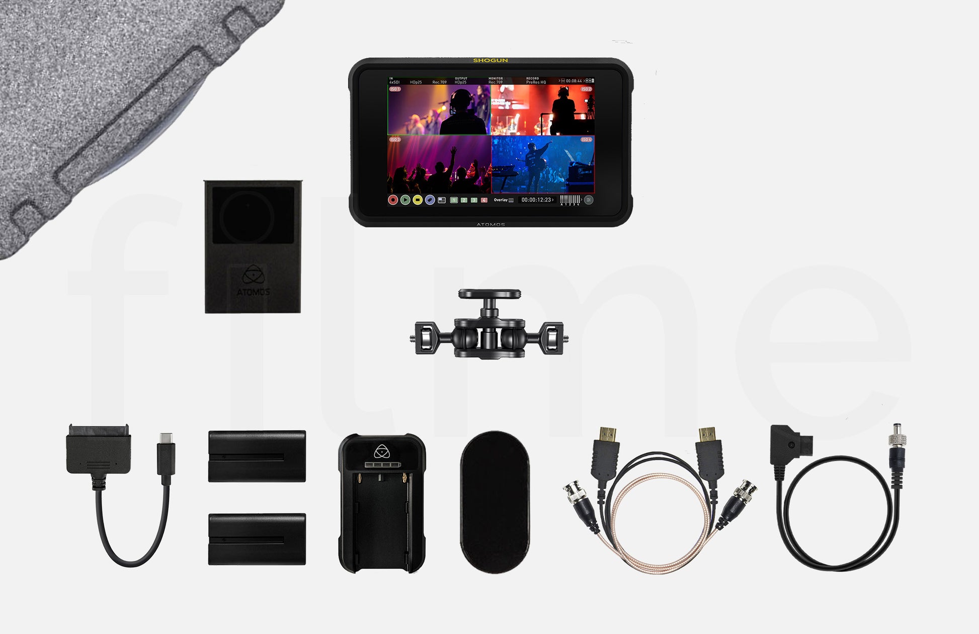 Contenu de la location Atomos Shogun 7 (HDMI et SDI) à Paris et Montreuil chez Filme