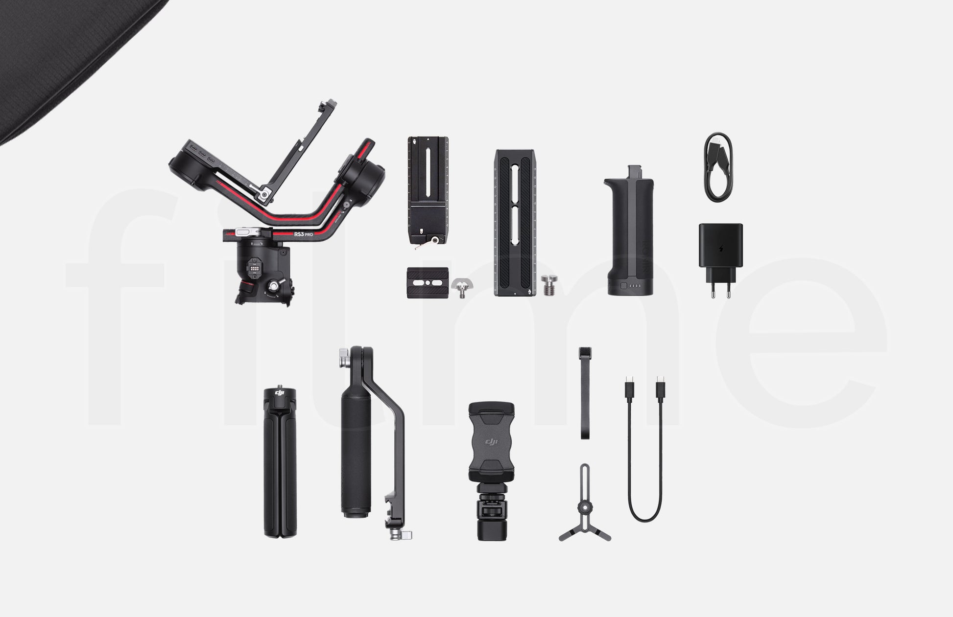 Contenu de la location DJI Ronin RS 3 Pro à Paris chez Filme