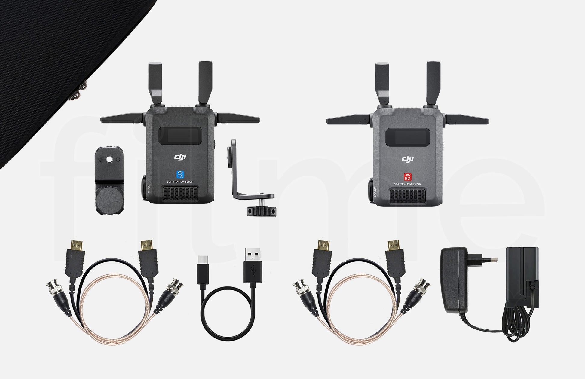 Contenu de la location DJI SDR Transmission – bundle standard à Paris et Montreuil chez Filme