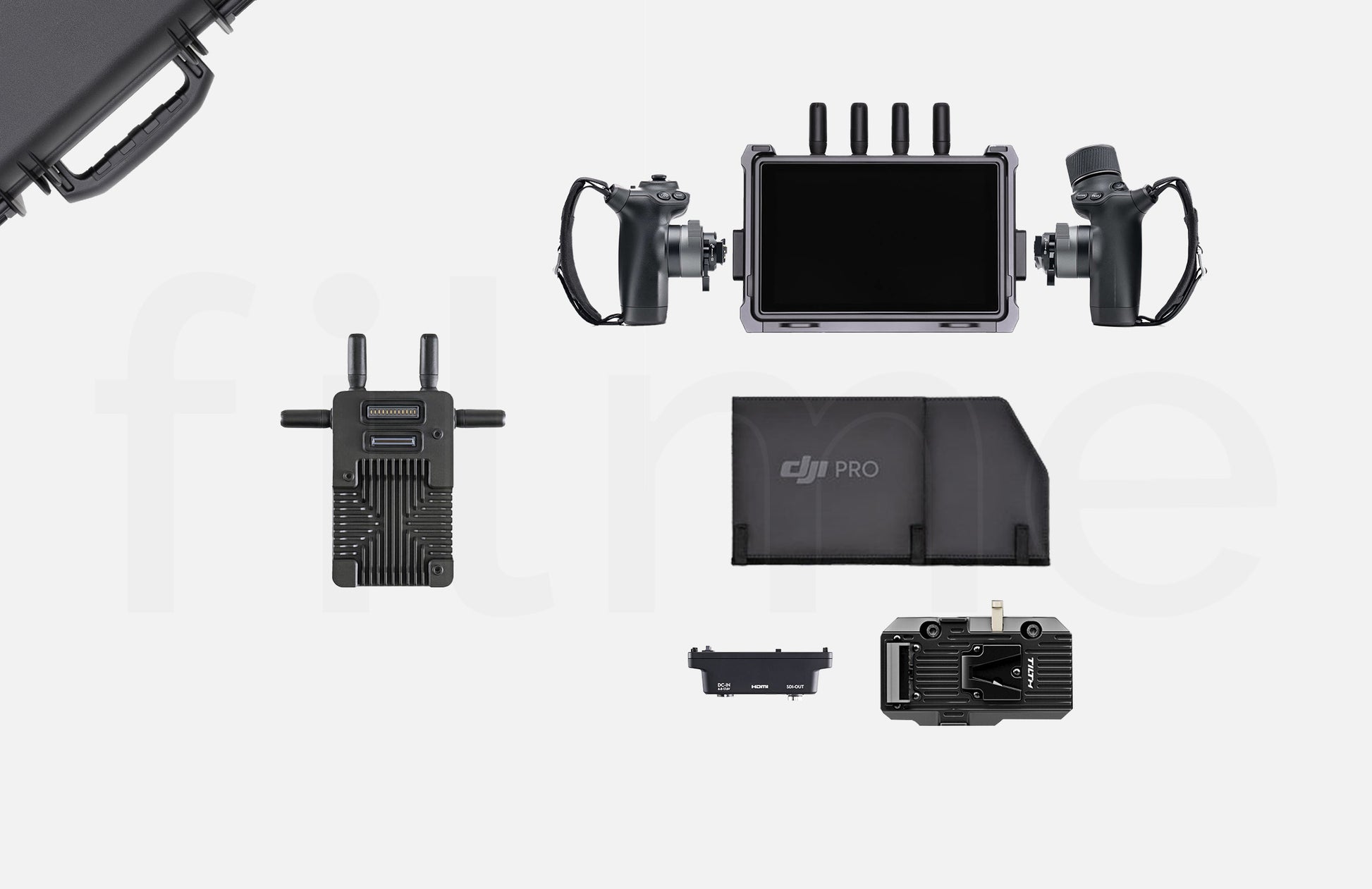Contenu de la location DJI Transmission – bundle contrôle Ronin 4D à Paris et Montreuil chez Filme