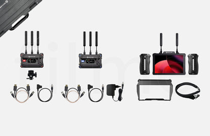 Contenu de la location Hollyland Pyro 7 – kit moniteur sans fil avec TX et RX Pyro S à Paris et Montreuil chez Filme