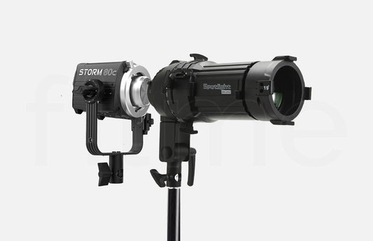 Location Aputure 80c – kit Spotlight Mini 19° à Paris et Montreuil chez Filme