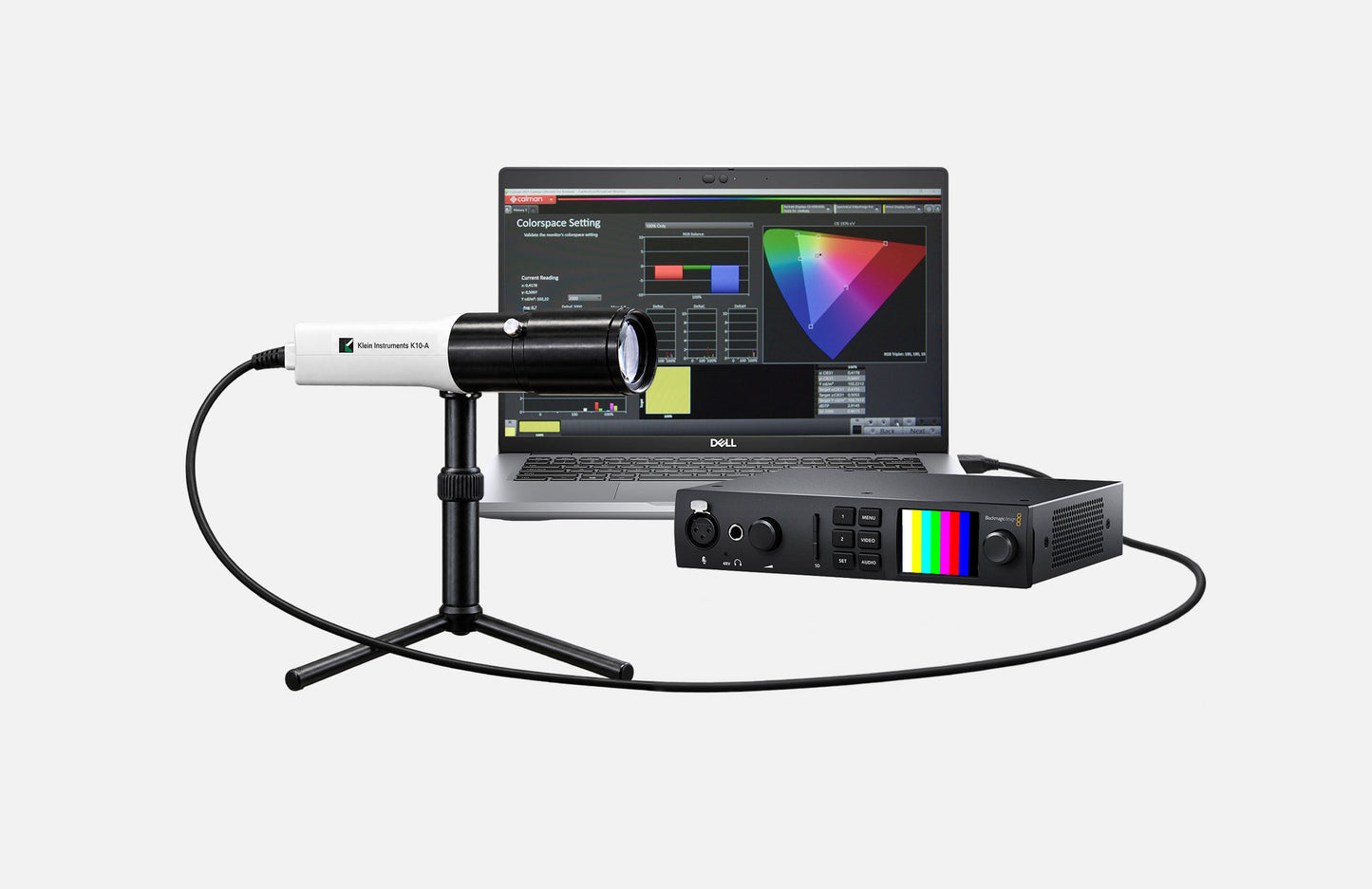 Location Kit calibration moniteur – Klein K10-A + Calman Studio à Paris et Montreuil chez Filme