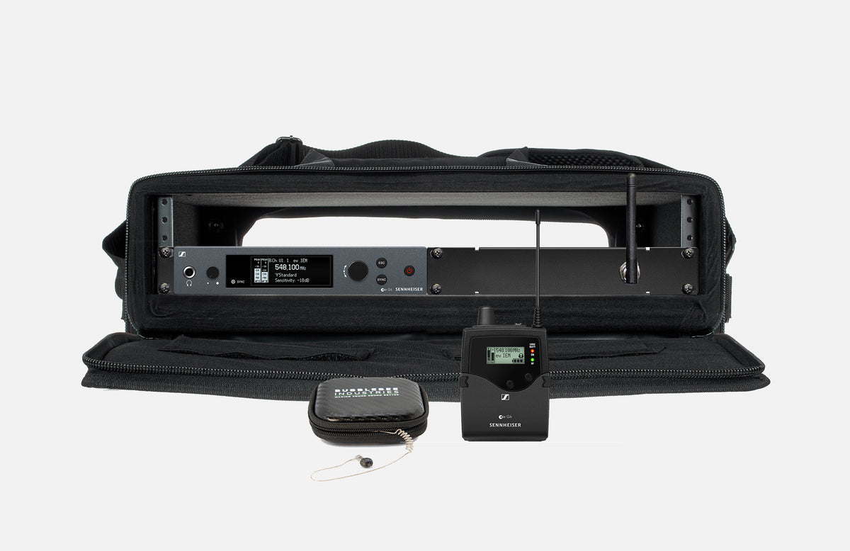 Location Retour HF Sennheiser EW IEM G4 – kit avec oreillette Bubblebee à Paris et Montreuil chez Filme