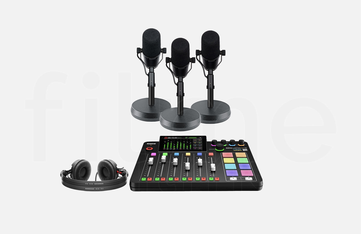 Location Setup audio podcast – essentiel à Paris et Montreuil chez Filme