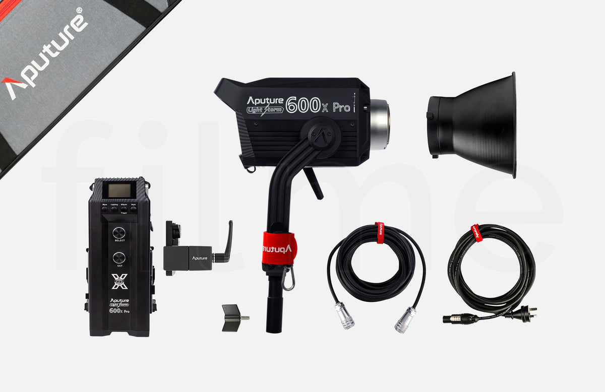 Accessoires inclus avec la location Aputure LS 600X Pro à Paris chez Filme