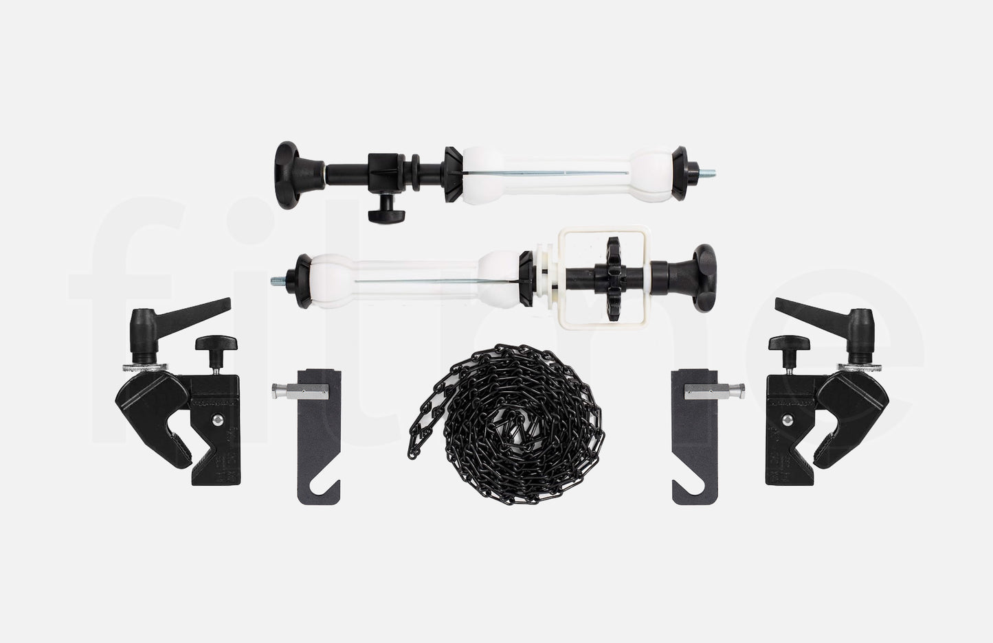 Kit support fond papier pour pieds et tubes