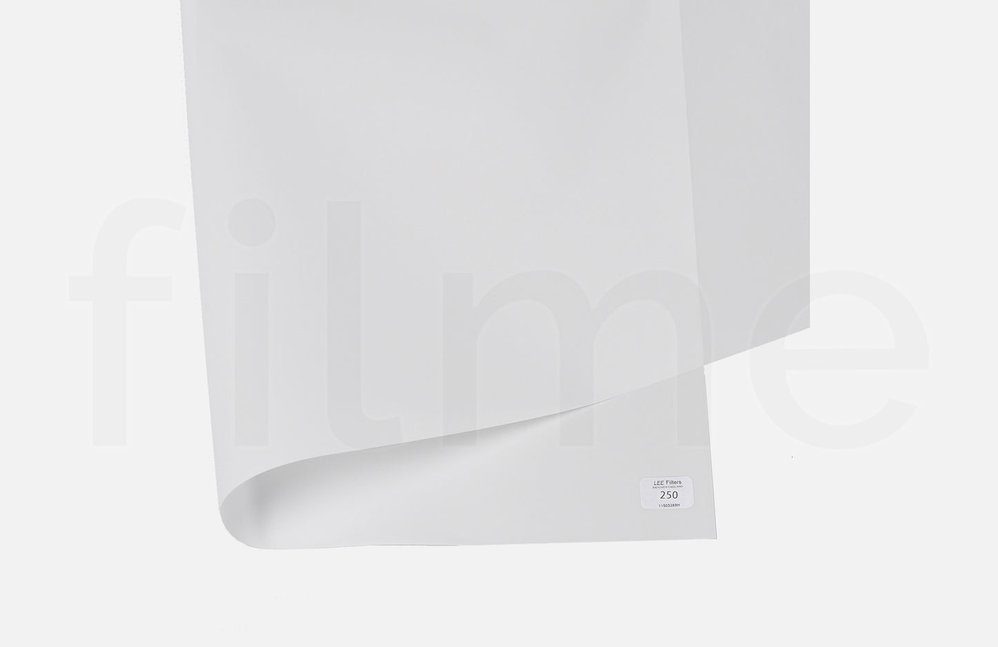 Vente Lee Filter 250 – feuille gélatine white diffusion 1/2 (half) 122 x 122 cm