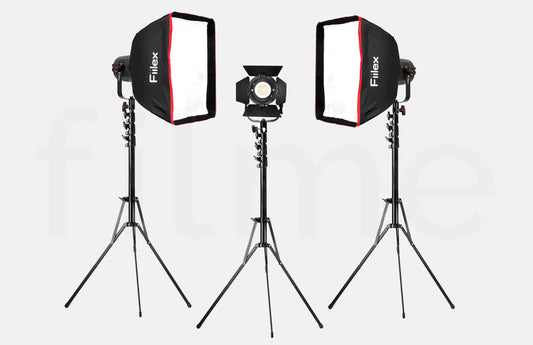Location kit 3 projecteurs led Fiilex P3 Color à Paris et Montreuil chez Filme