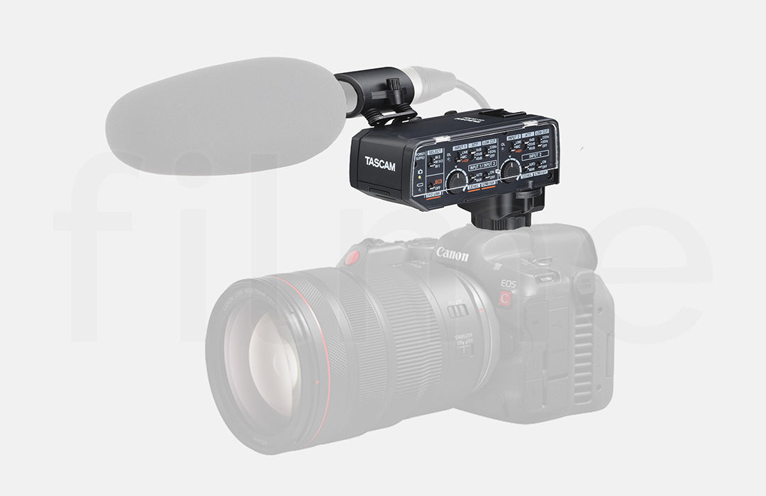 Location adaptateur audio Tascam CA-XLR2D-C à Paris et Montreuil chez Filme