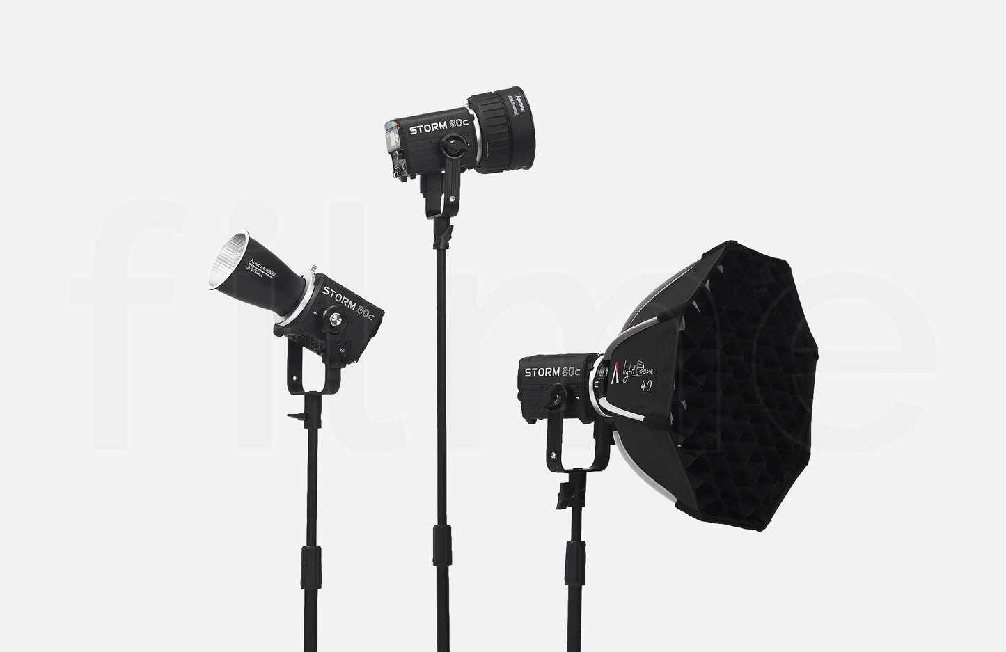 Location Aputure STORM 80c – kit de 3 à Paris chez Filme