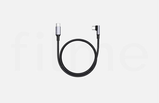 Location câble USB-C 100W coudé simple 50cm à Paris chez Filme