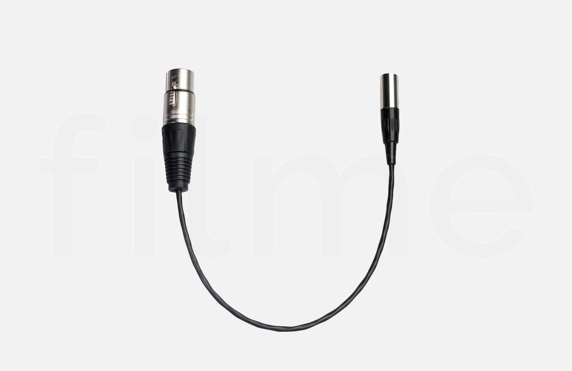 Location câble XLR-F vers mini XLR-M 50cm à Paris chez Filme