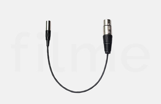 Location câble XLR-F vers mini XLR-M 50 cm à Paris et Montreuil chez Filme