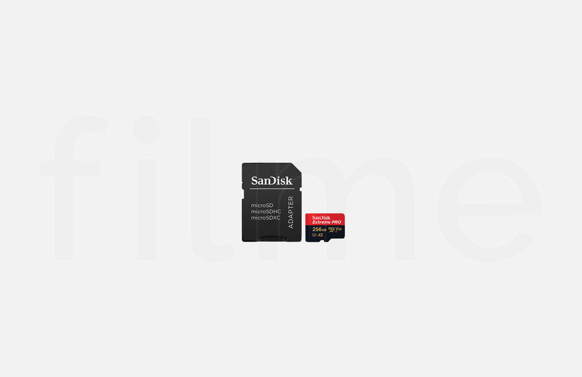 Location carte microSDXC SanDisk Extreme Pro UHS-I V30 256 Go à Paris chez Filme
