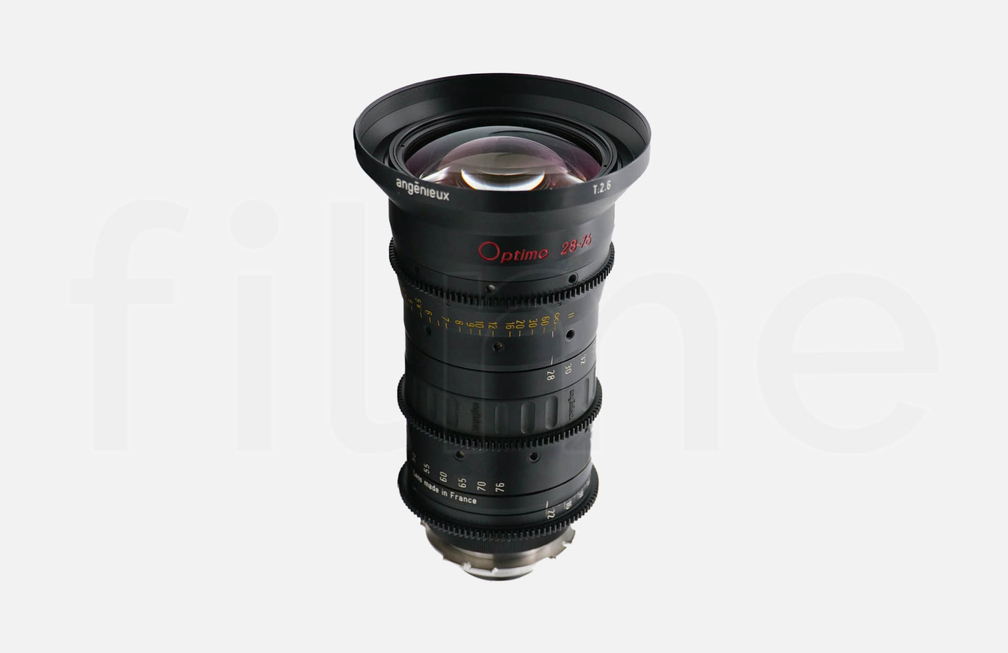 Location zoom Angénieux Optimo 28-76mm T2.6 (PL) à Paris chez Filme