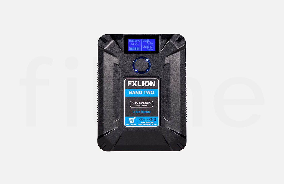 Location Batterie V-Mount Fxlion Nano Two 98Wh à Paris et Montreuil chez Filme